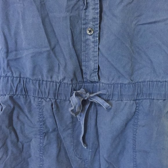 Vineyard Vines Blue Utility ROMPER (Size 8) - Picture 3 of 3